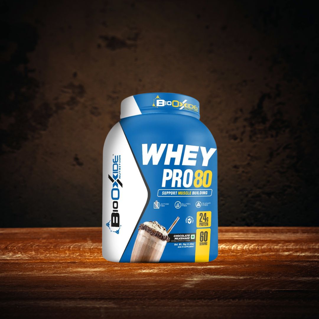 Biooxide Nutrition Whey Pro 80 Chocolate Milkshake, 2kg